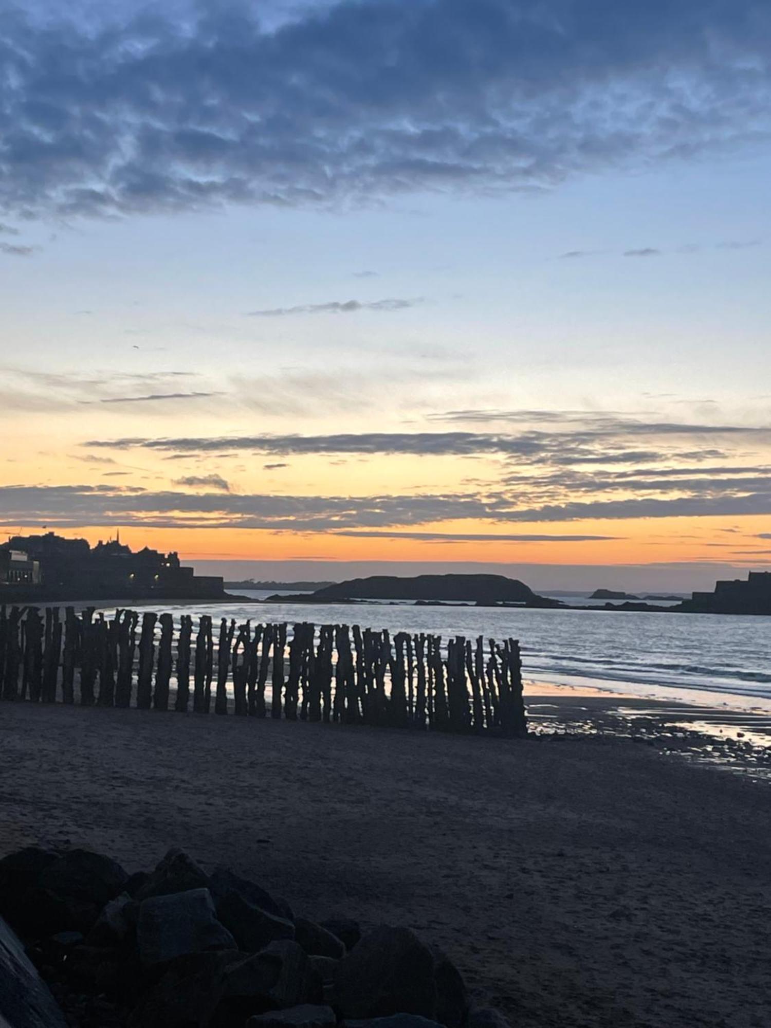 Villa De Caractere A Saint- Malo 100M Du Sillon Eksteriør billede